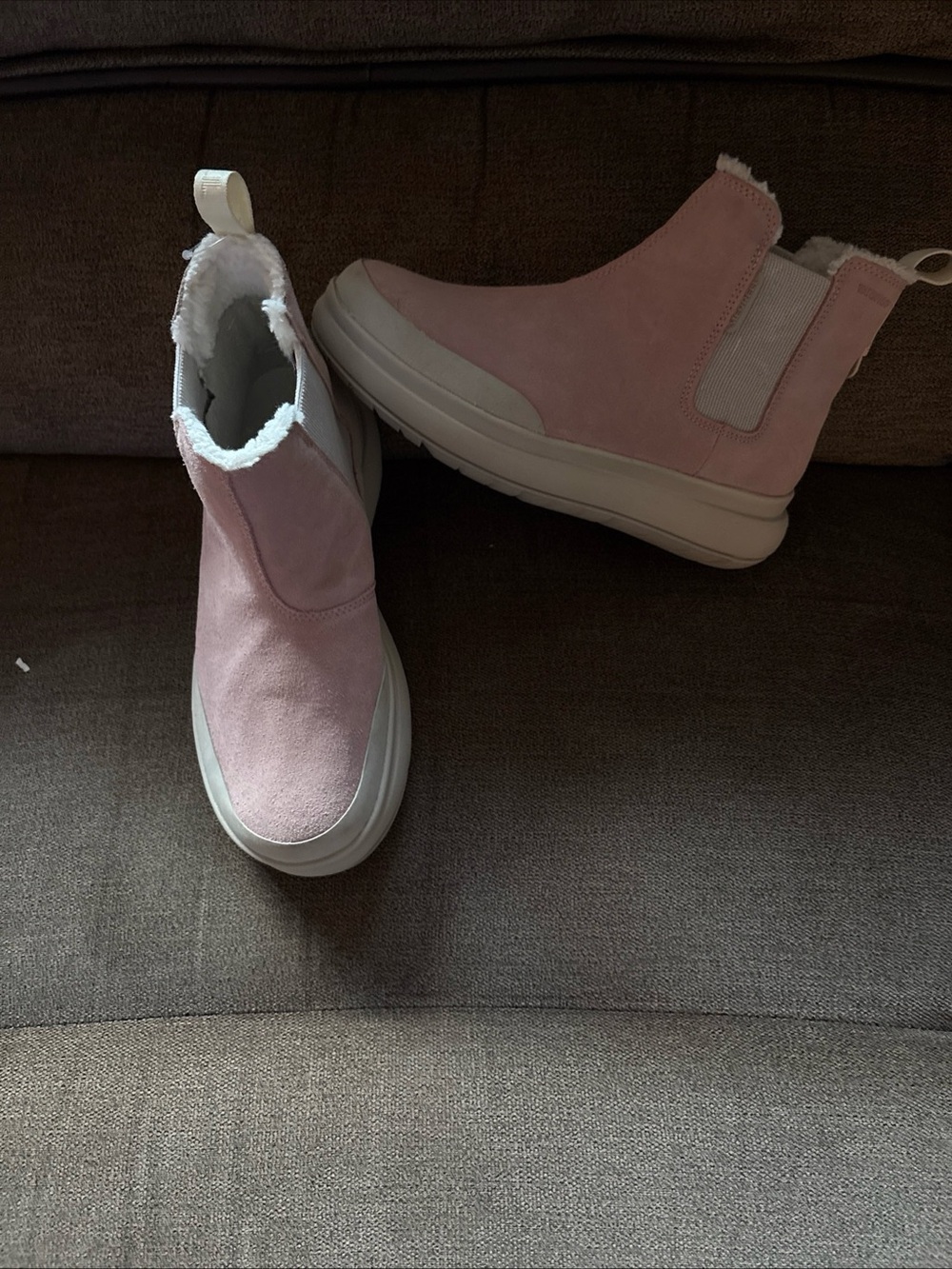 Merrell Women Marquette Thermo Pull On Waterproof Primaloft Boots 8.5 Pink
